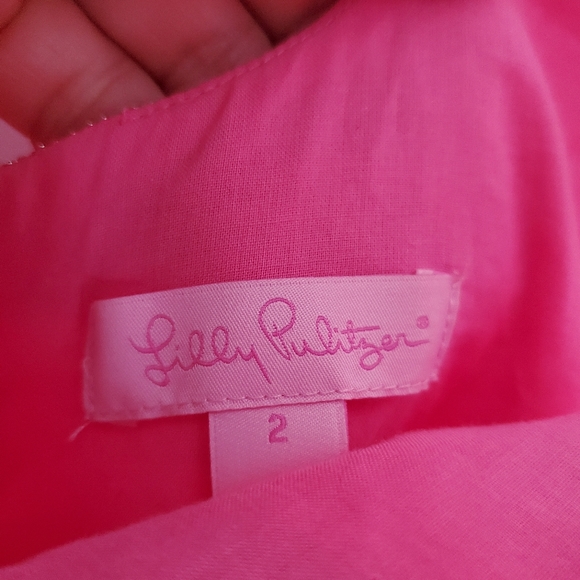 Lily Pulitzer VALLI SHIFT DRESS  size 2 BEUTIFUL AND PERFECT FITS - Picture 10 of 11